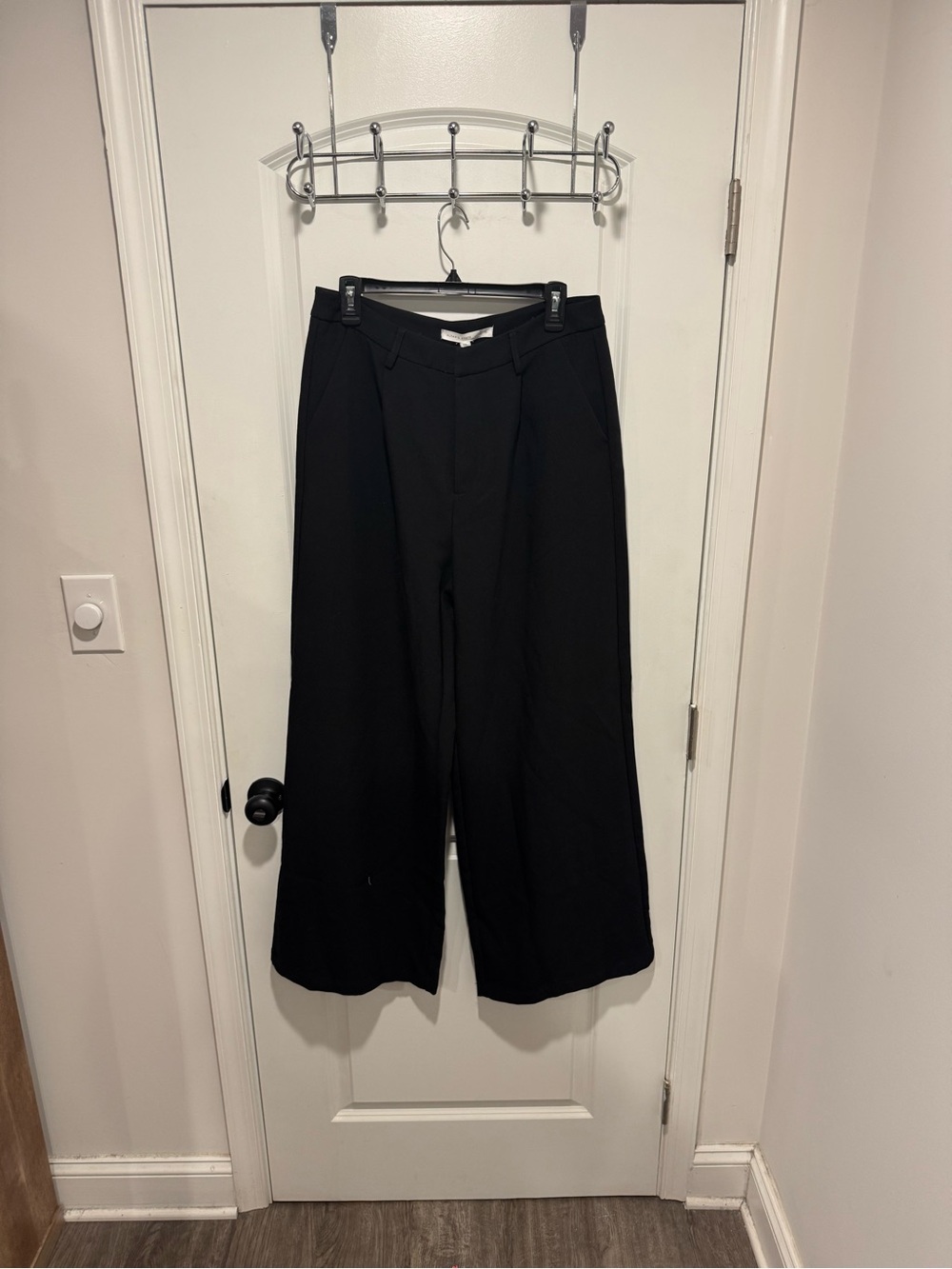 Altar'd State Black Wide-Leg Dress Trousers
